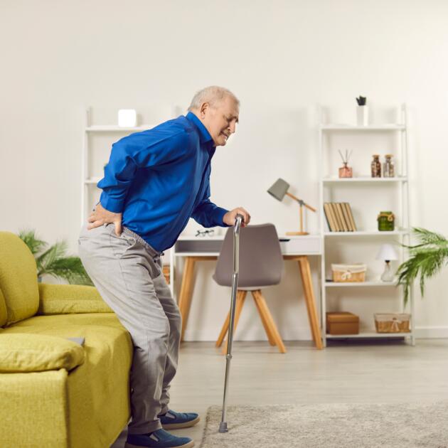 Bastón de 1 punto Orto Fisio Medical